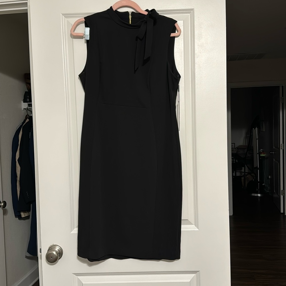 NWT Calvin Klein little black dress